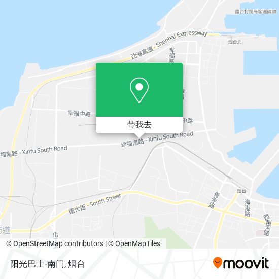 阳光巴士-南门地图