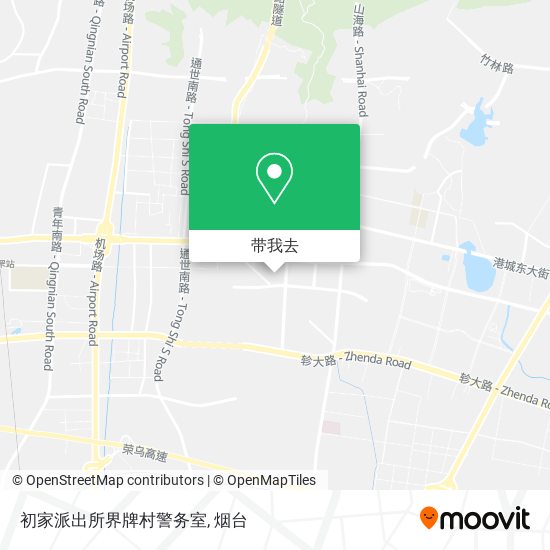 初家派出所界牌村警务室地图