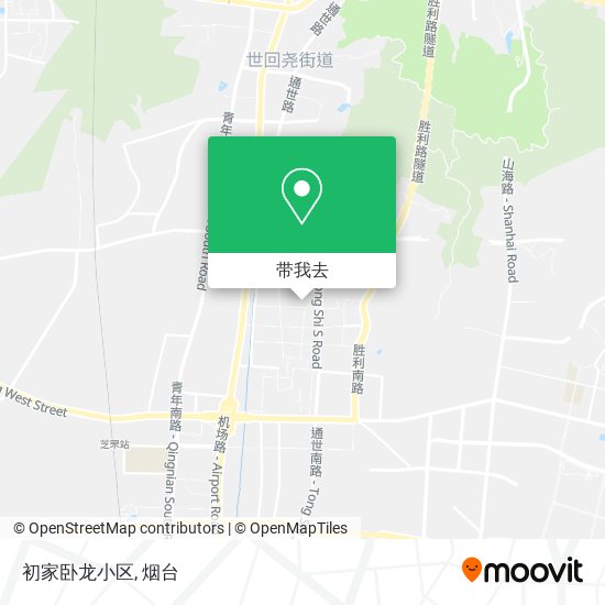 初家卧龙小区地图