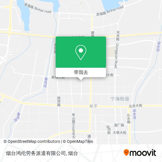 烟台鸿伦劳务派遣有限公司地图