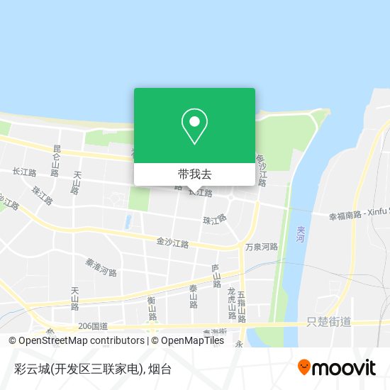 彩云城(开发区三联家电)地图