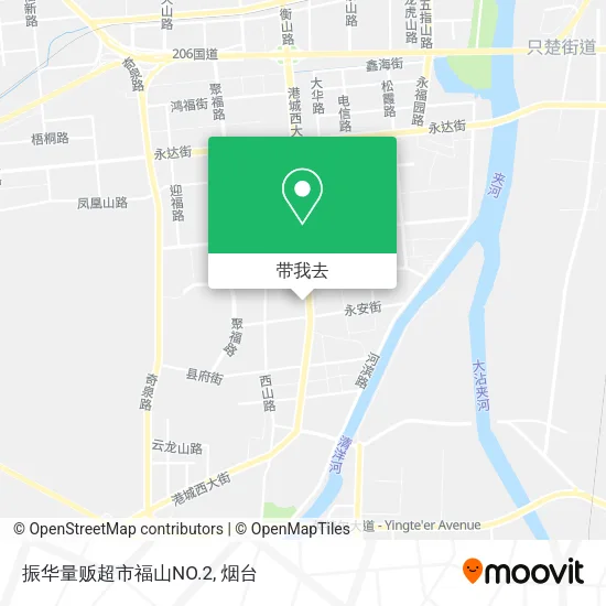 振华量贩超市福山NO.2地图