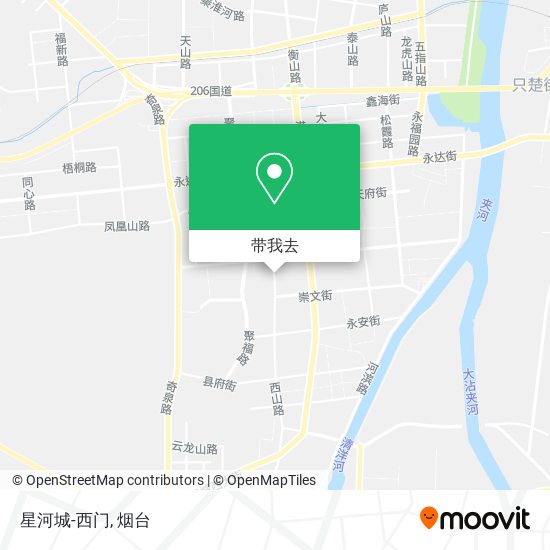 星河城-西门地图