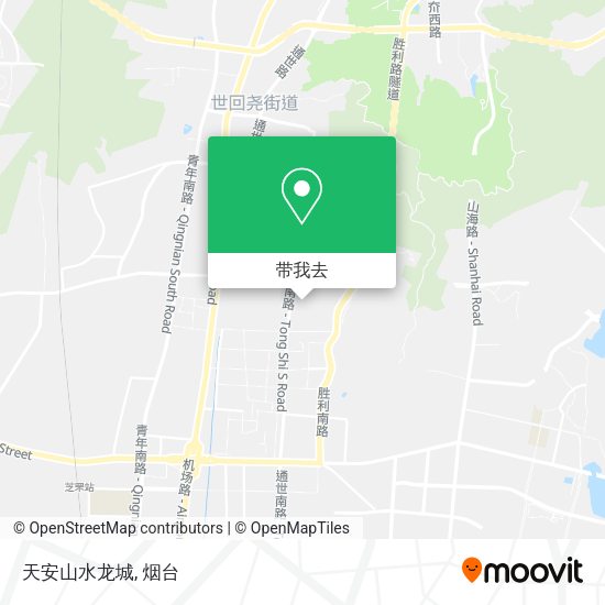 天安山水龙城地图