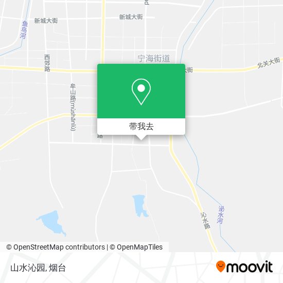 山水沁园地图