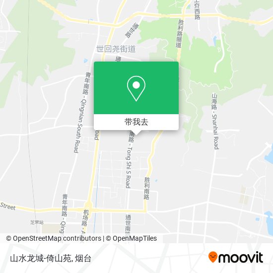 山水龙城-倚山苑地图