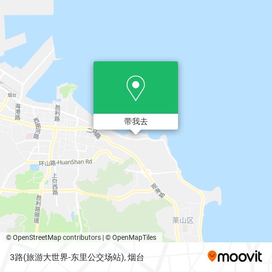 3路(旅游大世界-东里公交场站)地图