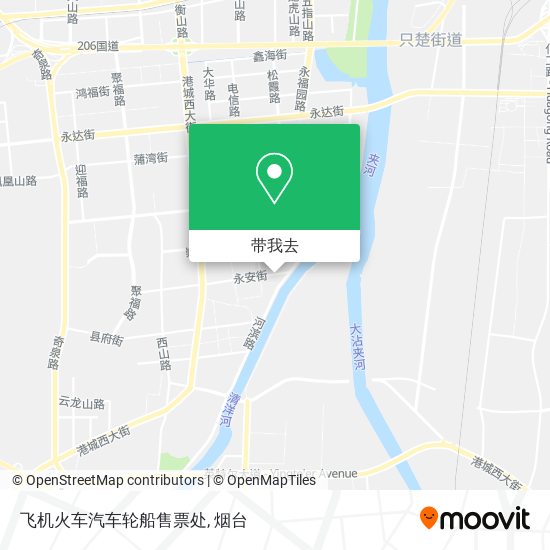 飞机火车汽车轮船售票处地图