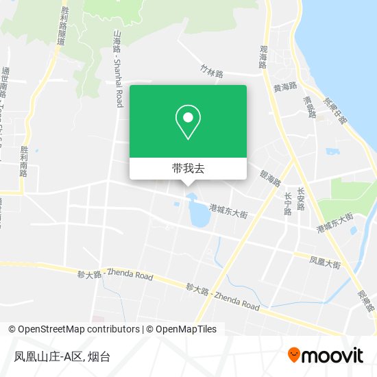 凤凰山庄-A区地图