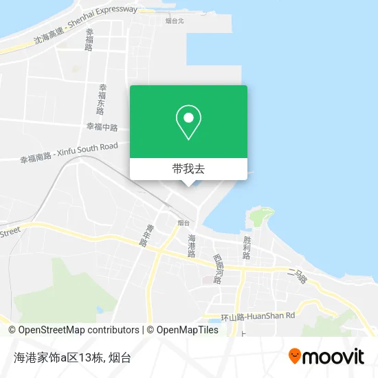 海港家饰a区13栋地图