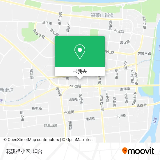 花溪径小区地图