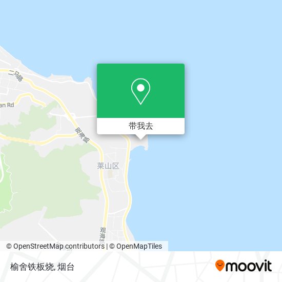 榆舍铁板烧地图