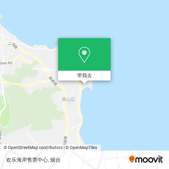 欢乐海岸售票中心地图