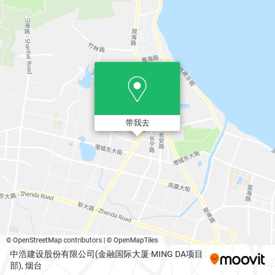 中浩建设股份有限公司(金融国际大厦·MING DA项目部)地图