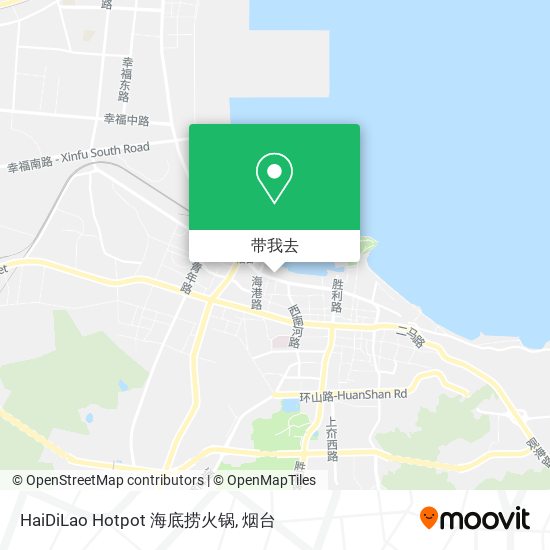 HaiDiLao Hotpot 海底捞火锅地图