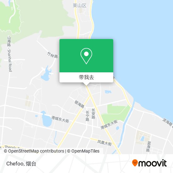 Chefoo地图