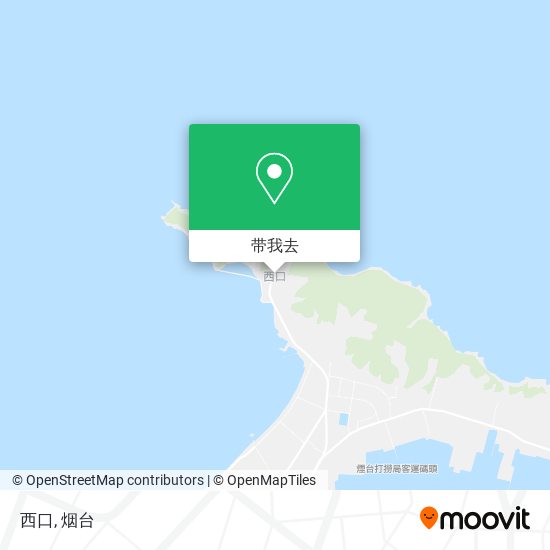 西口地图