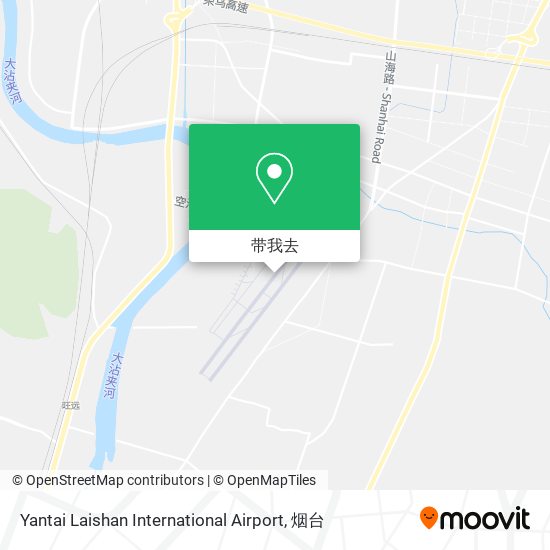 Yantai Laishan International Airport地图