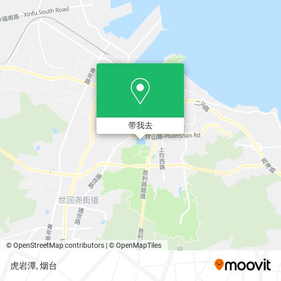 虎岩潭地图