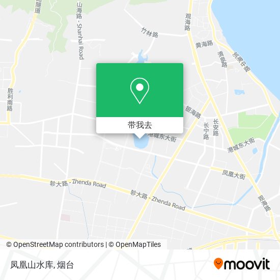凤凰山水库地图