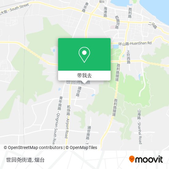 世回尧街道地图
