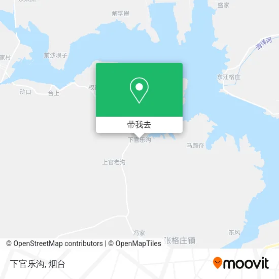 下官乐沟地图