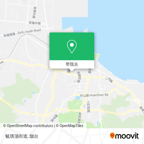 毓璜顶街道地图