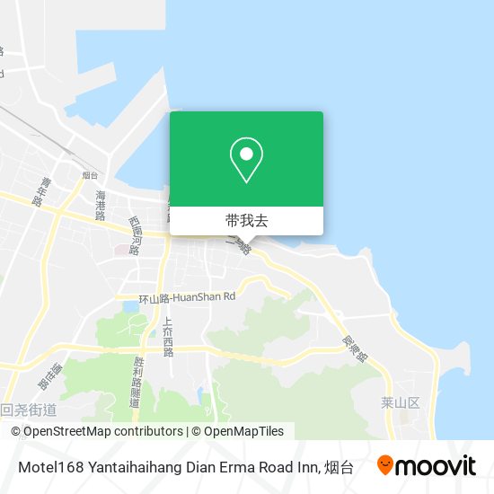 Motel168 Yantaihaihang Dian Erma Road Inn地图