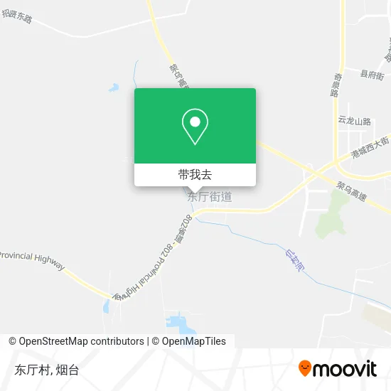 东厅村地图