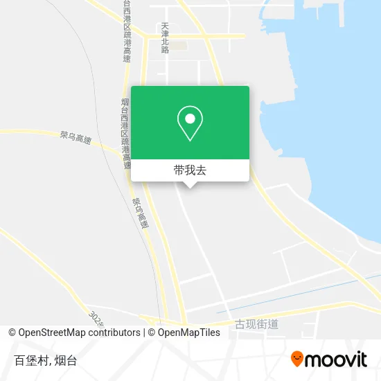 百堡村地图