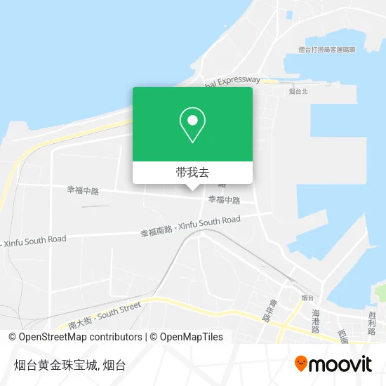 烟台黄金珠宝城地图