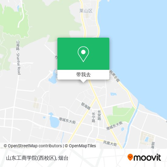 山东工商学院(西校区)地图