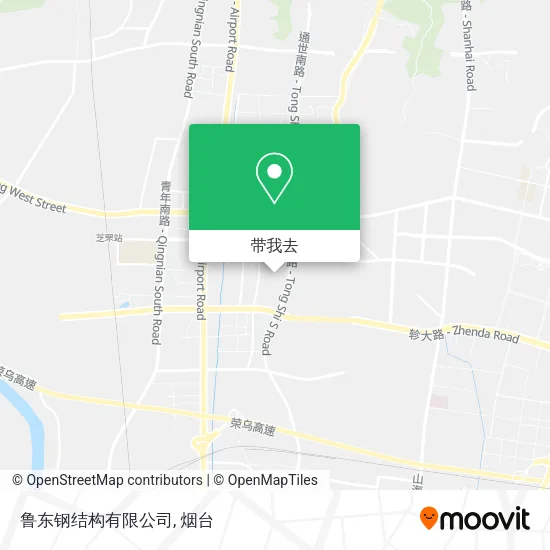 鲁东钢结构有限公司地图