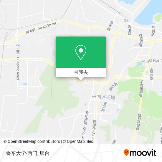 鲁东大学-西门地图