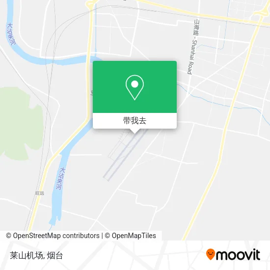 莱山机场地图