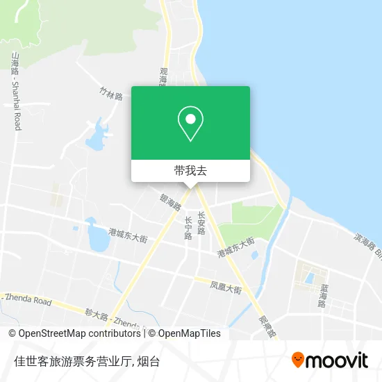 佳世客旅游票务营业厅地图