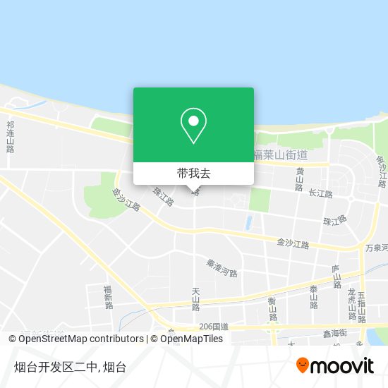 烟台开发区二中地图