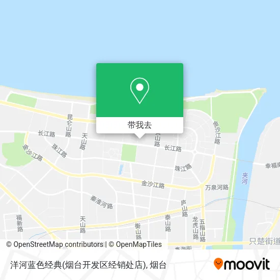 洋河蓝色经典(烟台开发区经销处店)地图