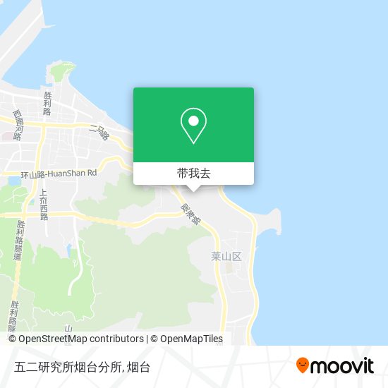五二研究所烟台分所地图