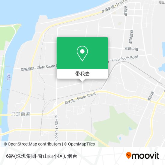 6路(珠玑集团-奇山西小区)地图