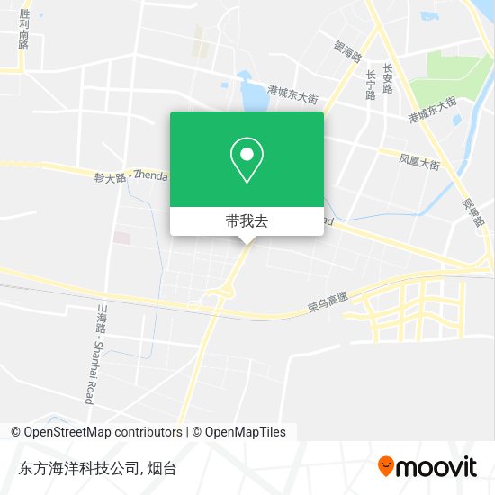 东方海洋科技公司地图