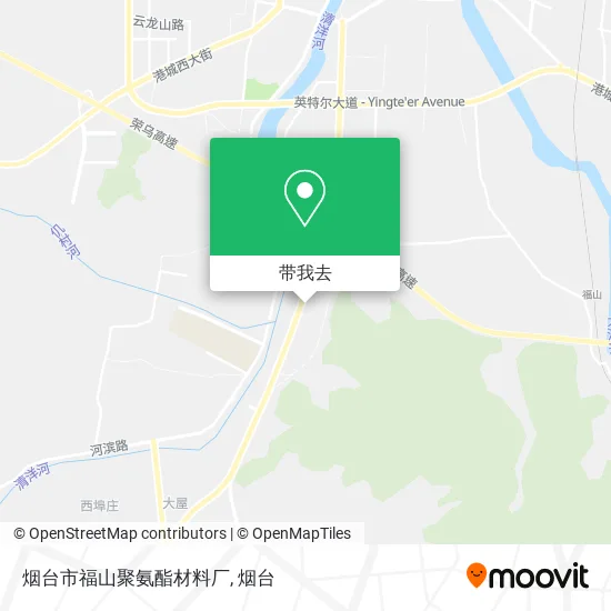 烟台市福山聚氨酯材料厂地图