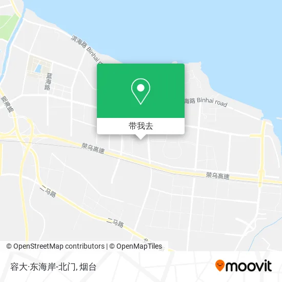 容大·东海岸-北门地图