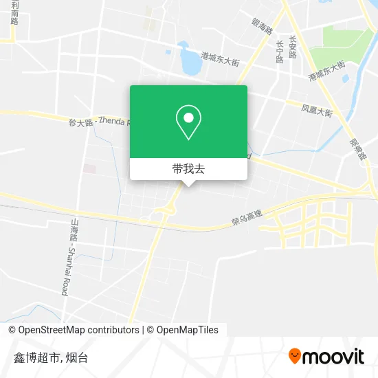 鑫博超市地图