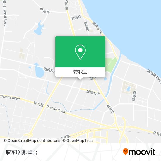 胶东剧院地图