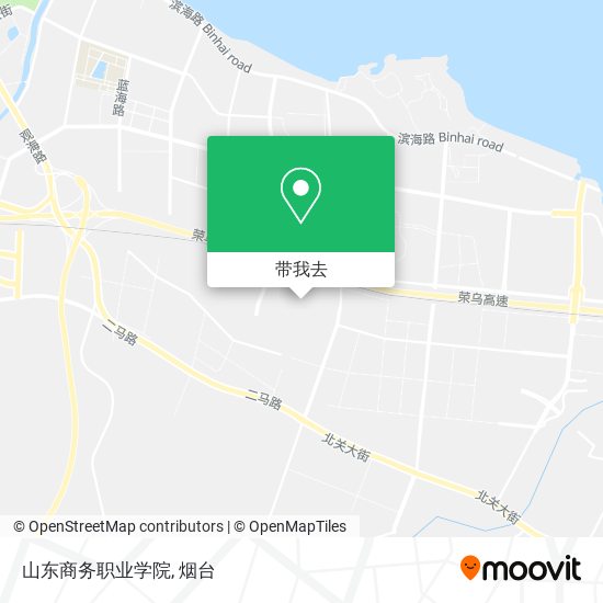 山东商务职业学院地图