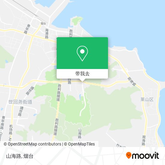 山海路地图