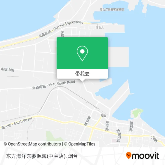 东方海洋东参源海(中宝店)地图