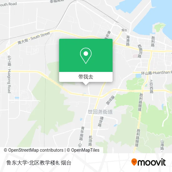 鲁东大学-北区教学楼8地图