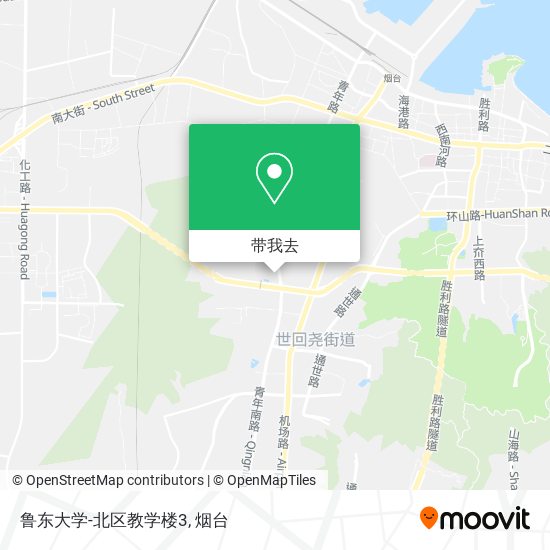 鲁东大学-北区教学楼3地图